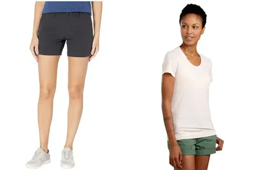 Patagonia capilene cool lightweight shirt and strider shorts.